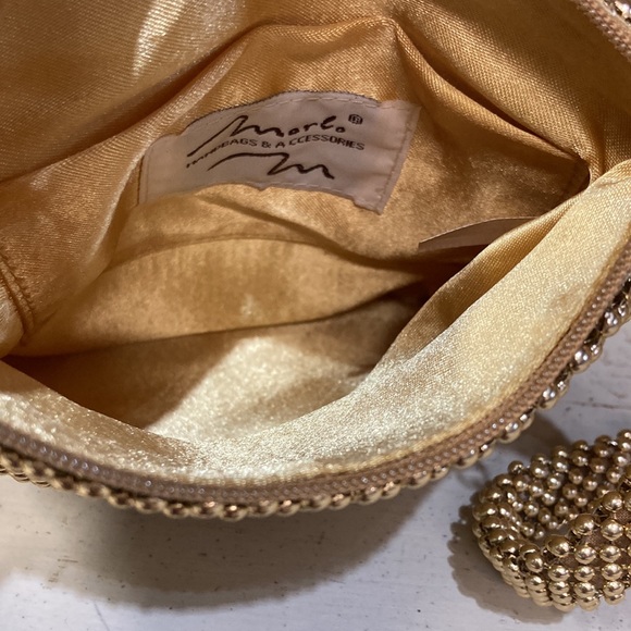 Vintage Marlo Gold Bead Bag - Picture 8 of 10